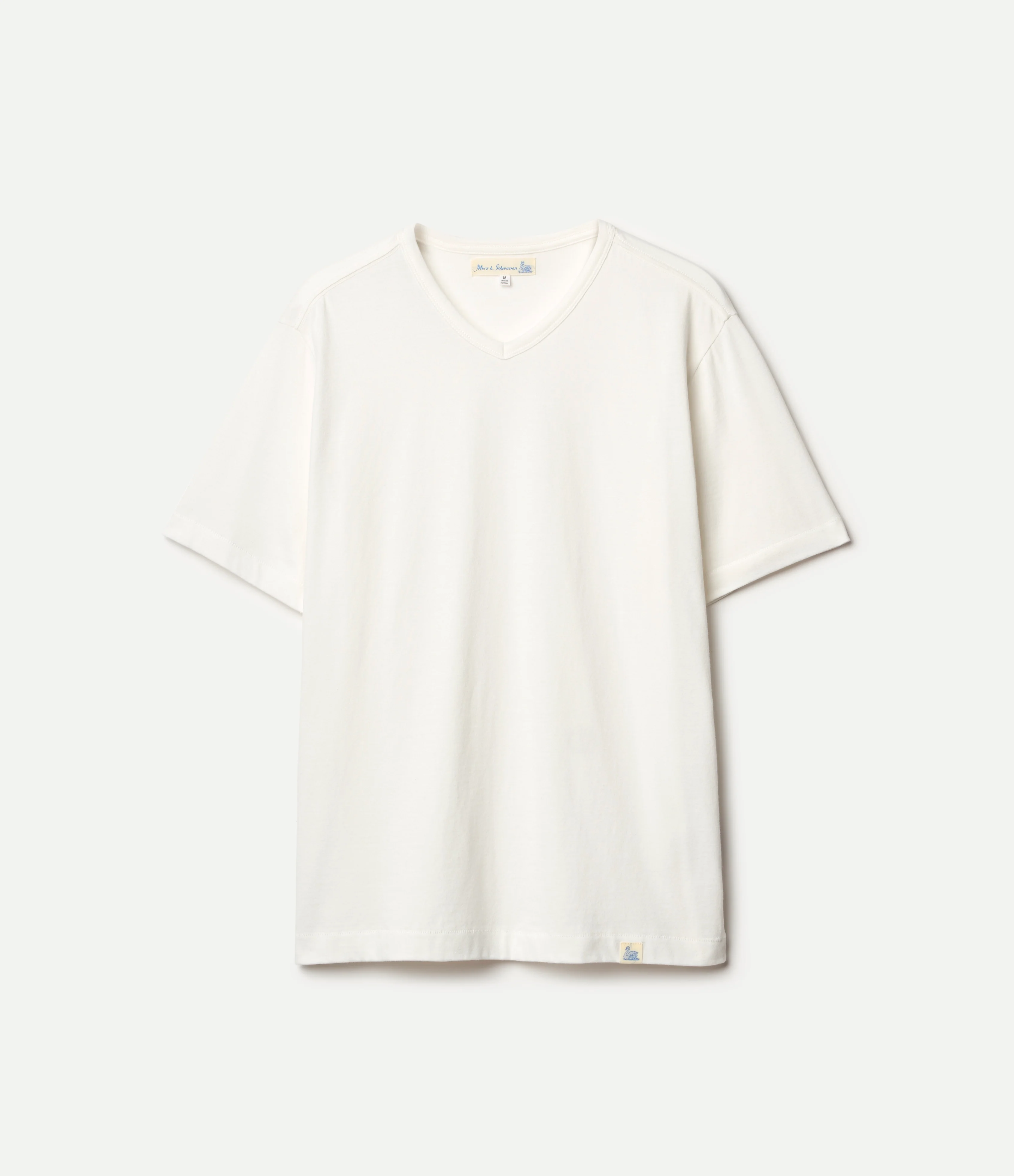 Soft Pima Cotton V-Neck T-Shirt thumbnail 1